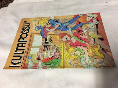 KULTAPOSSU LEHTI 8/1987 HIENO