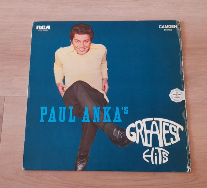 PAUL ANKA's Greatest hits CDS 6003 1970 Saksa