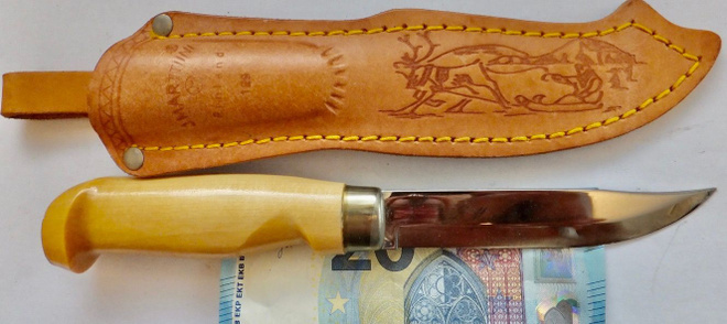 VANHA Puukko Marttiini Ilves 129 SIISTI