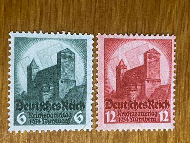 SAKSA REICH 1934 NURNBERGIN PUOLUEPÄIVÄT**