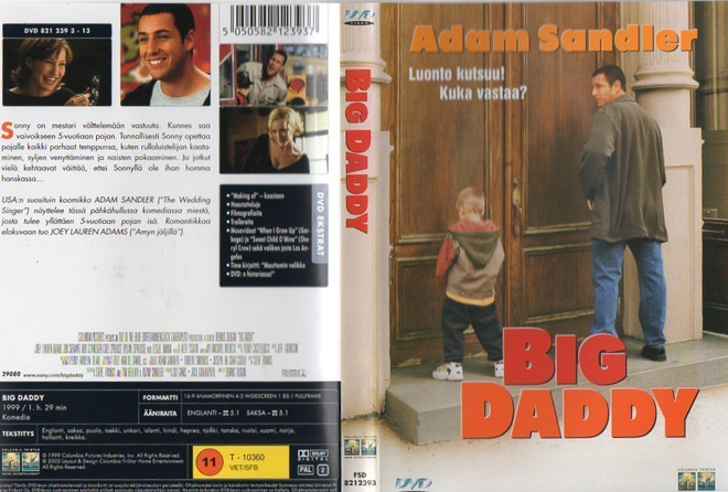 BIG DADDY	(42 975)	k	-FI-	DVD		adam sandler, 1999,