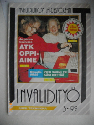Invalidityö Nro 3/1992 (8.11)