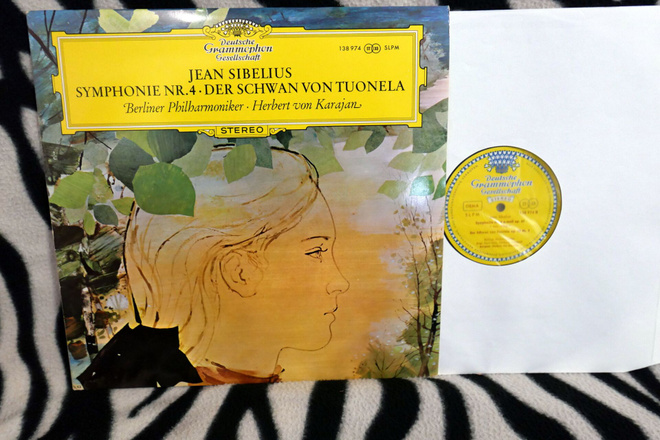 Jean Sibelius;Symphonie Nr. 4 / Der Schwan Von Tuonela Lp