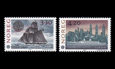 Norja 1096-7 ** Europa Amerikan löytäminen (1992)