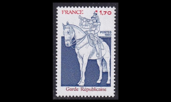 Ranska 2230 ** Tasavallan kunniakaarti (1980)