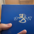 Leimakiiltoinen markka ajan rahasarja vuosi 1987 kotelossaan - pikkukuva 3