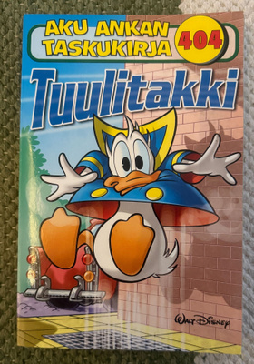 AKU ANKAN TASKUKIRJA 404 - TUULITAKKI