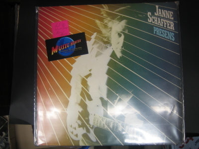 JANNE SCHAFFER - PRESENS HOL -80 EX+/EX+ LP +