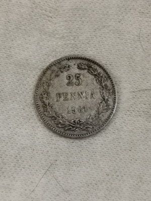 25 penniä 1901, Suomi