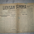 Sanomalehti: Lieksan Sanomat 27.3.1931 ja 20.3.1931 - pikkukuva 1