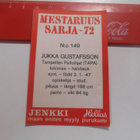 K 6 Jenkki Mestaruus sarja -72 # 149 Jukka Gustafsson TAPA - pikkukuva 2