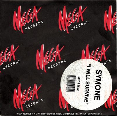 SYMONE. I Will Survive / The Final Beat 7"kk