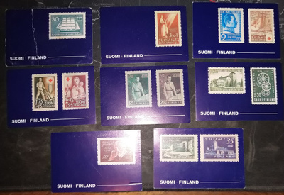 Panda postimerkkipurukumi 8 kpl