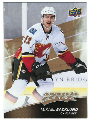 17-18 Upper Deck MVP #192 Mikael Backlund