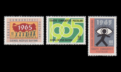 Turkki 1963-5 ** Väestölaskenta (1965)