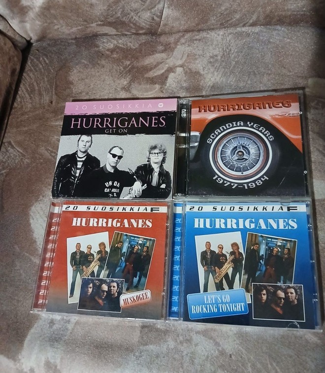 HURRIGANES - 5 X CD - LEVY