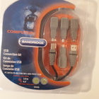 USB liitinsarja, kaapeli + 4kpl adaptereita - pikkukuva 1