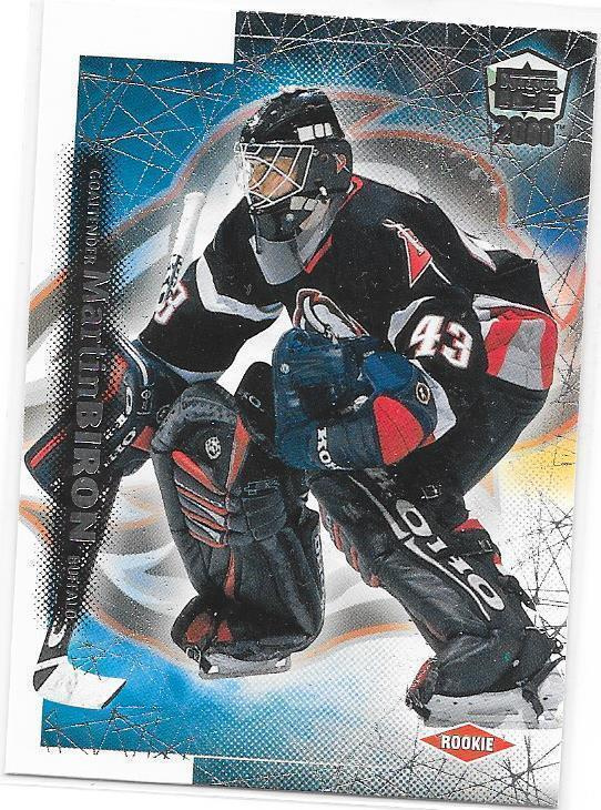 1999-00 Pacific Dynagon Ice #28 Martin Biron Buffalo Sabres