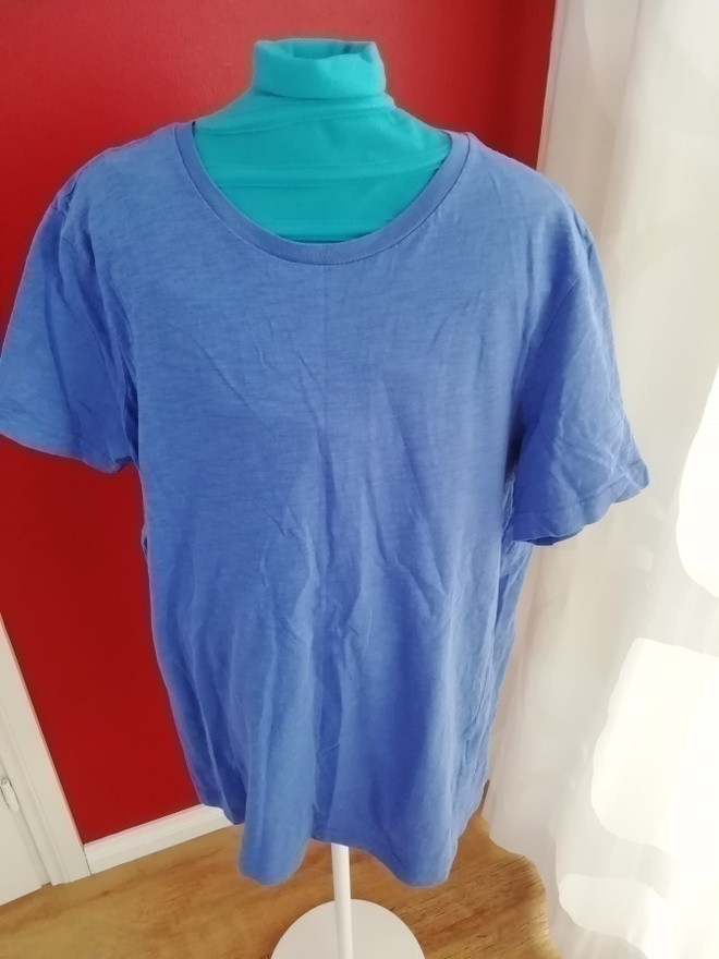 H&M Basic sininen t-paita kokoa L