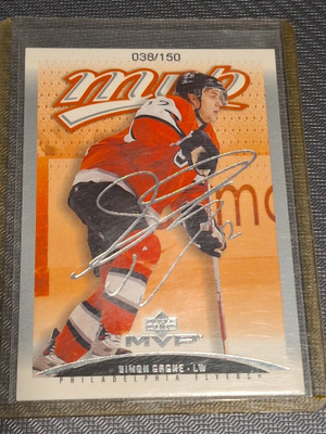 2003-04 Upper Deck MVP Silver Script #314 Simon Gagne