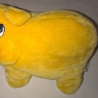 PIKKU POSSU PEHMOLELU  KORKEUS 14 CM, PITUUS 20 CM - pikkukuva 1