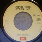 SUPER ROCK STARS LIVE : ROCK MEDLEY SINGLE : VINYYLI 7" 1981 - pikkukuva 4