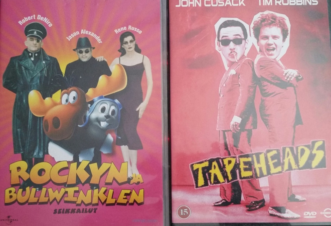 Rockyn ja Bullwinklen Seikkailut+Tapeheads - DVD