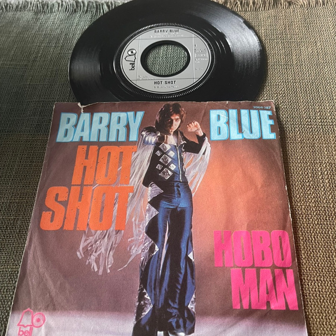 BARRY BLUE: Hot Shot * Hobo Man  * GER 1974