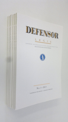 Defensor legis vuosikerta 2011 (n:o 1-6) : Suomen asianaj...