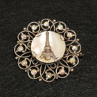 Vintage French, Eiffel Tower solki rintakoru, Mother of Pear - pikkukuva 1