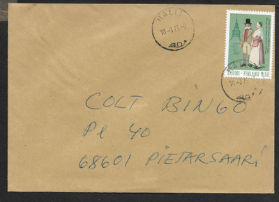 Postilähetys - Kansanpuku 1972 (LAPE 710) Halli 10.3.73
