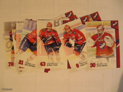 Cardset 2014-15 HIFK 181-192 teamset