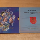 Suomi Eurorahasarja 2002. 1c - 2€ + Ku/Ni jetoni. KL 10 - pikkukuva 1