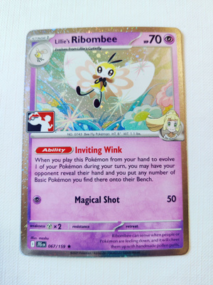 Lillie's Ribombee Holo - Prize Pack Series 7