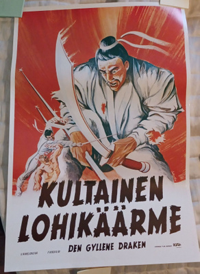 Kultainen lohikäärme elokuvajuliste
