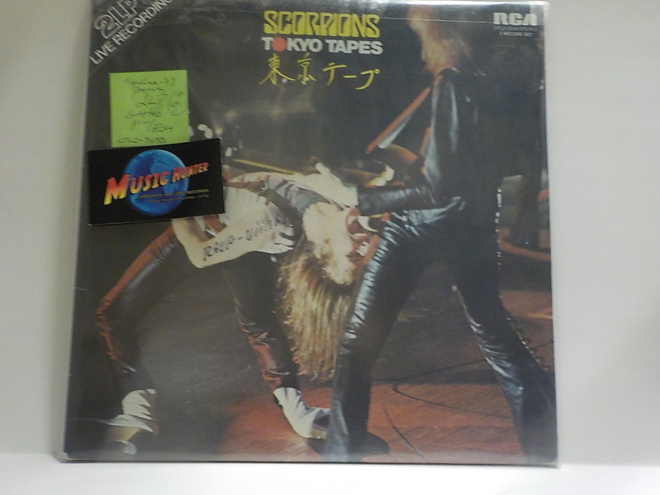 SCORPIONS   -   TOKYO TAPES  M-/EX+  1ST CAN -78 PRESS 2LP