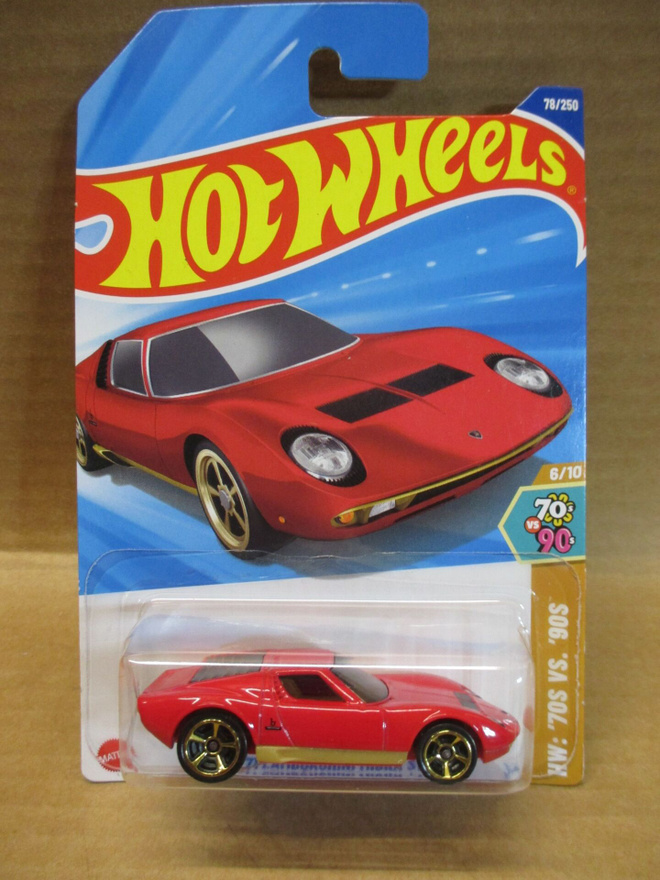 Lamborghini Miura SV, Hot Wheels