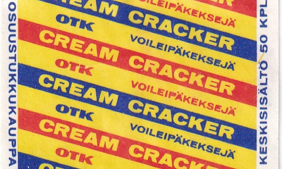 OTK. Cream Cracker voileipäkeksejä .  s92