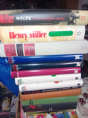 14 kpl Henry Miller kokoelma ( SIS POSTIKULU )