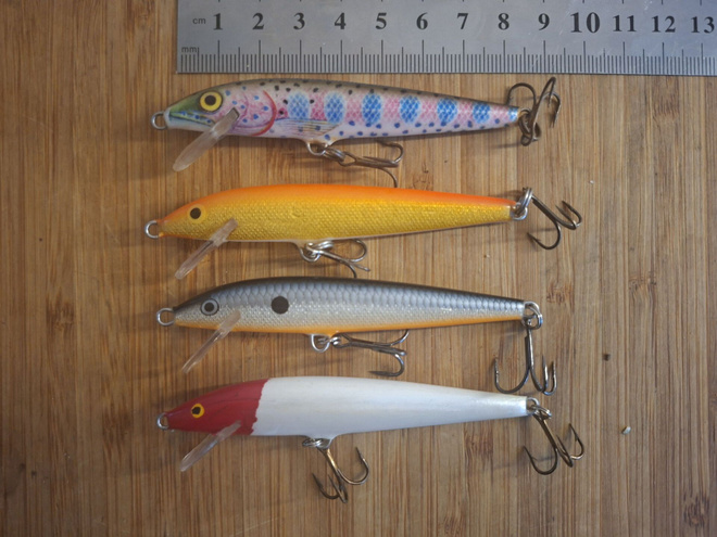 Rapala Original 9cm 4kpl (erä#2)
