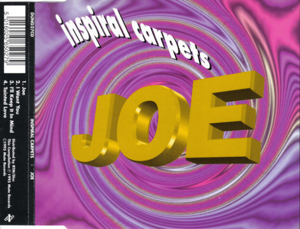 Inspiral Carpets • Joe CD-Single
