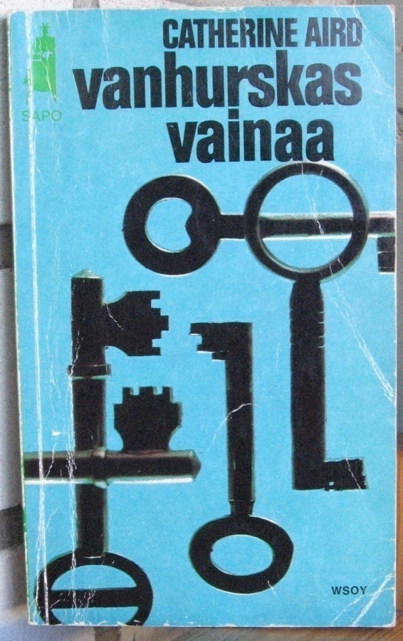 SaPo 180. Catherine Aird: Vanhurskas vainaa. 177 s.