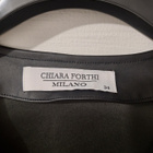 Musta mekko 34 Chiara Forthi Milano, keinonahkaa - pikkukuva 4
