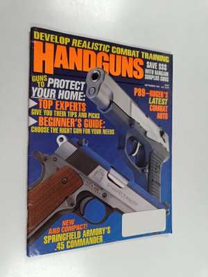 Handguns for sport & defence september 1991