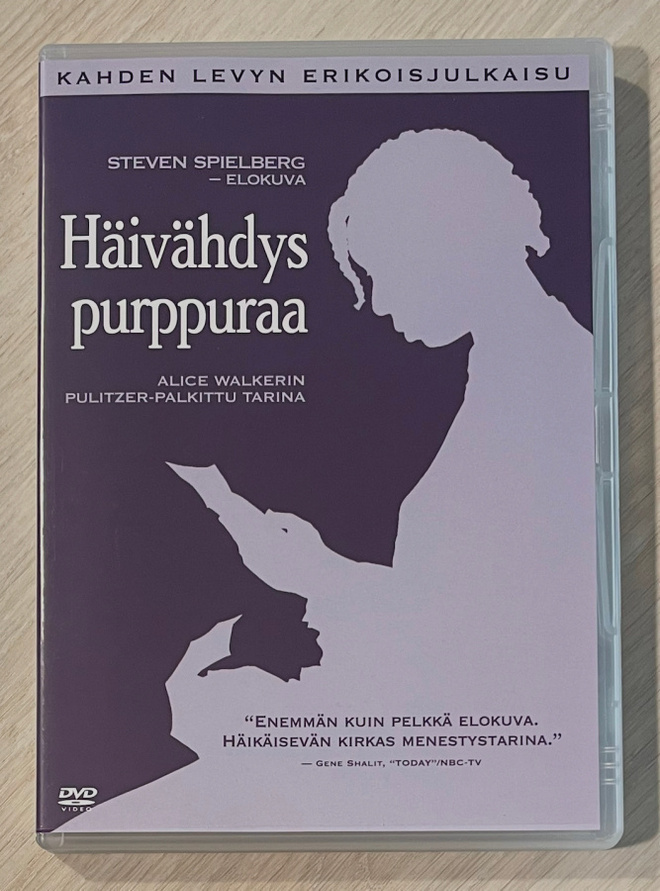 Steven Spielberg: HÄIVÄHDYS PURPPURAA (1985) 2DVD