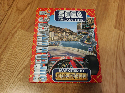 Super Monaco G.P. - Commodore 64 (disk)