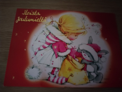 Joulu kortti,kulkematon.