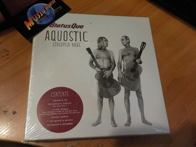 STATUS QUO - AQUOSTIC STRIPPED BARE UUSI BOX SET