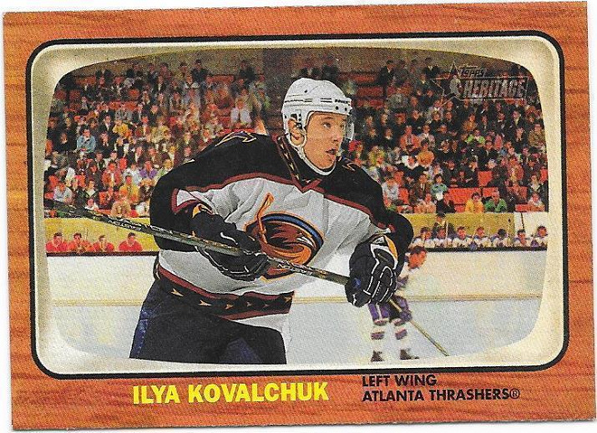 2002-03 Topps Heritage #79 Ilya Kovalchuk Atlanta Trashers