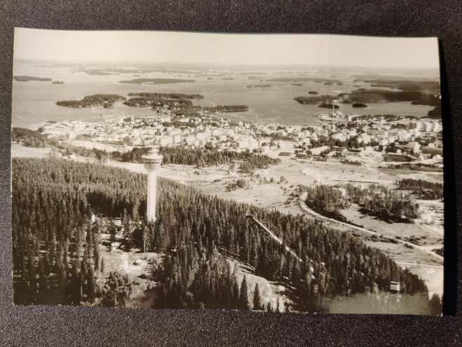 VANHA Postikortti Kuopio 1964 Karhumäki Alkup.Mallikappale